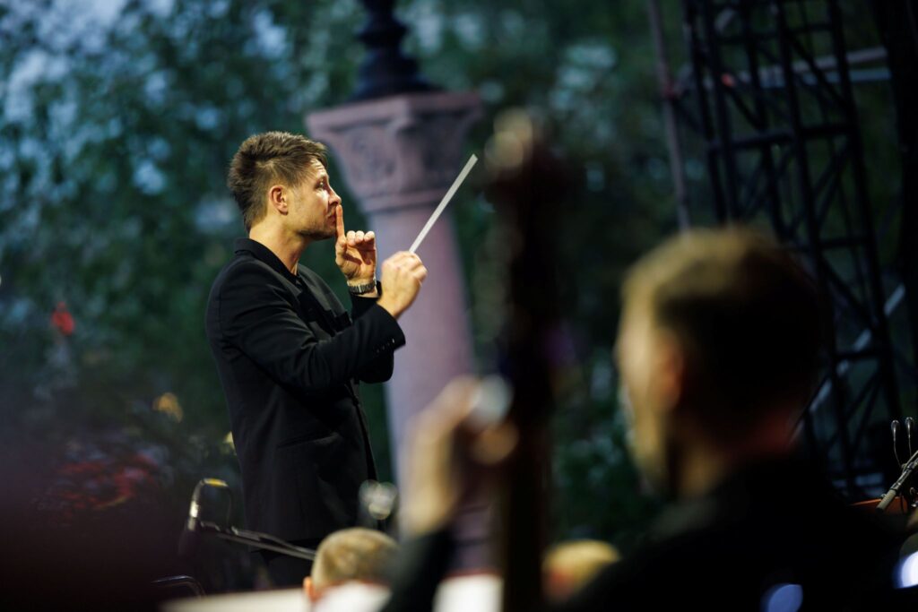 Krzysztof Urbański na festiwalu Centralny Plac Muzyki © Przemysław Jendroska