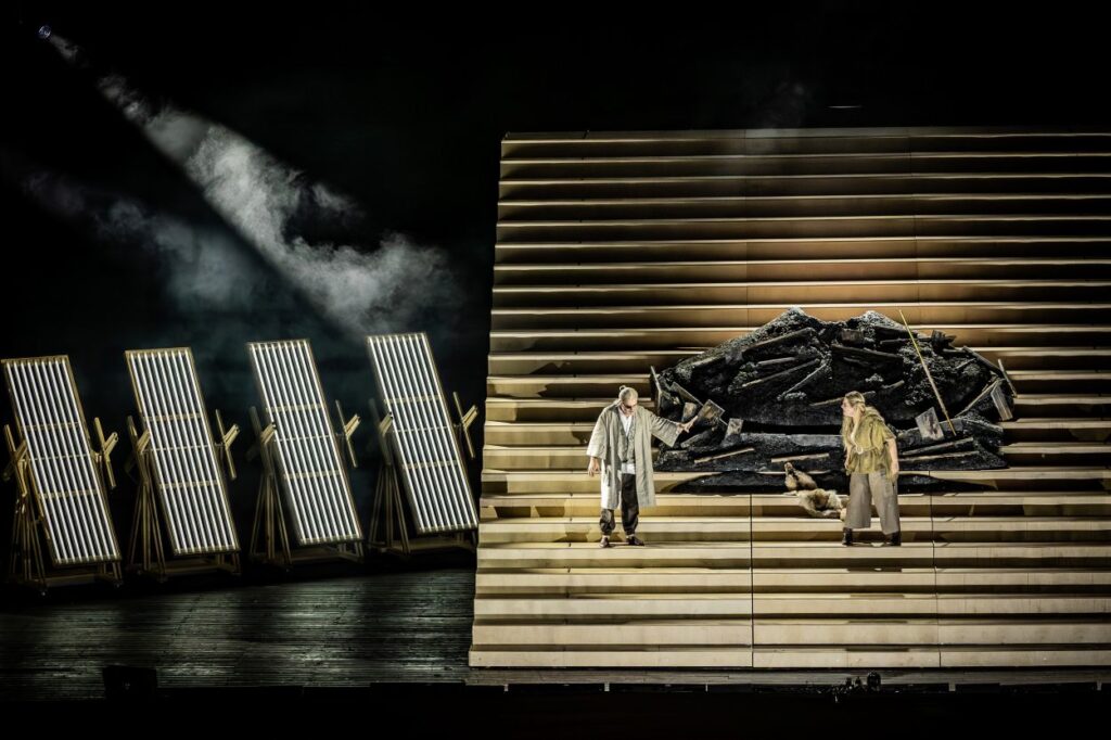 Tomasz Konieczny (Wotan) i Stéphanie Müther (Brunhilda) © Krzysztof' Mystkowski
