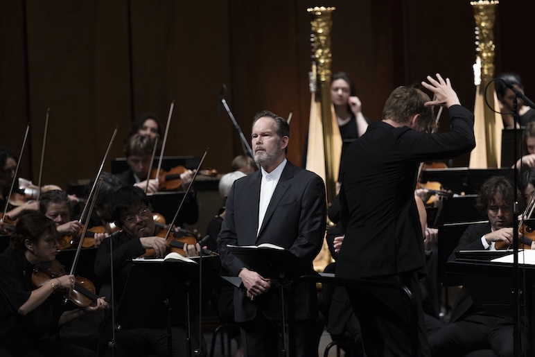 Gerald Finley (Sinobrody), Orchestre de Paris pod batutą Klausa Mäkeli © Vincent Beaume/ Festival d'Aix-en-Provence