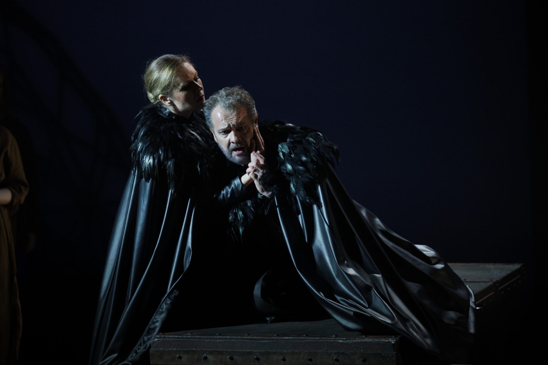 Mark Stone (Macbeth), Viktoriia Balan (Lady Macbeth) © Matthew Williams-Ellis/ Longborough Festival Opera