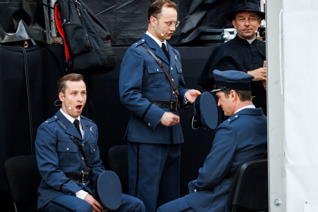 Piloci, Jan (Janek Traczyk), Franek (Paweł Kubat), Maks (Andrzej Skorupa) © Przemysław Jendroska