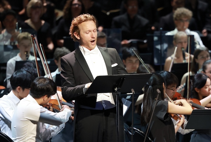 Hubert Zapiór na Verbier Festival 2026 © Anne du Chastel