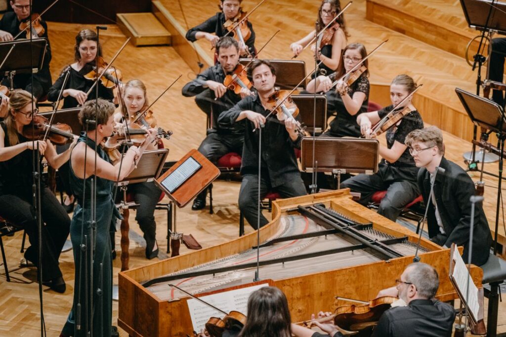 Martyna Pastuszka, Tomasz Ritter i {oh!} Orkiestra © Wojciech Grzędziński NIFC