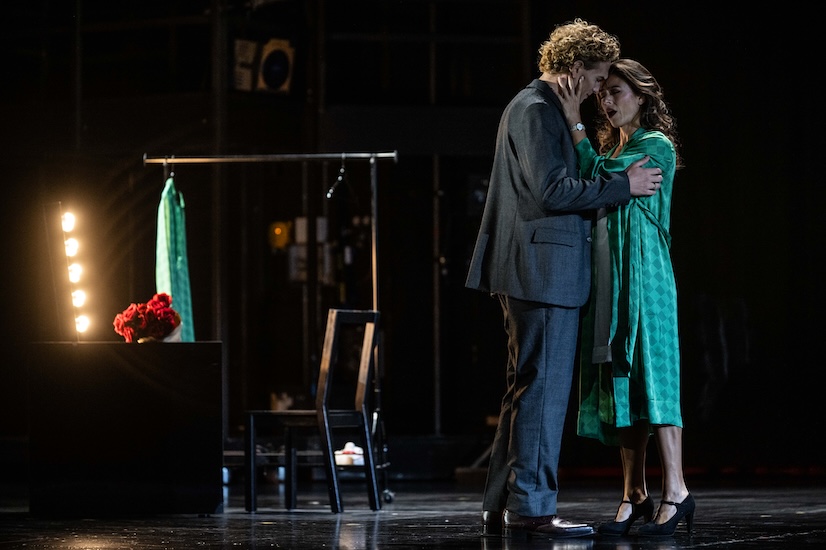 Corinne Winters w roli Neddy i Hubert Zapiór w roli Silvia w „Pajacach” © Bart Grietens/ Dutch National Opera