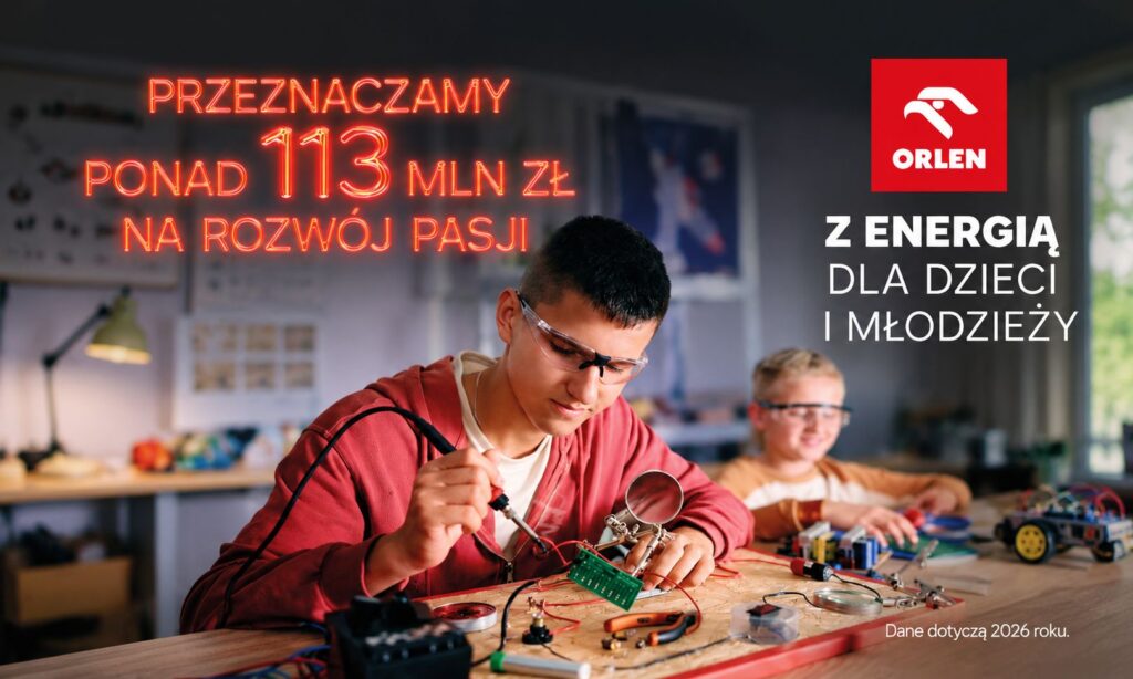 Ogólnopolska kampania „Z energią dla dzieci i młodzieży” ORLENU i fundacji Grupy ORLEN